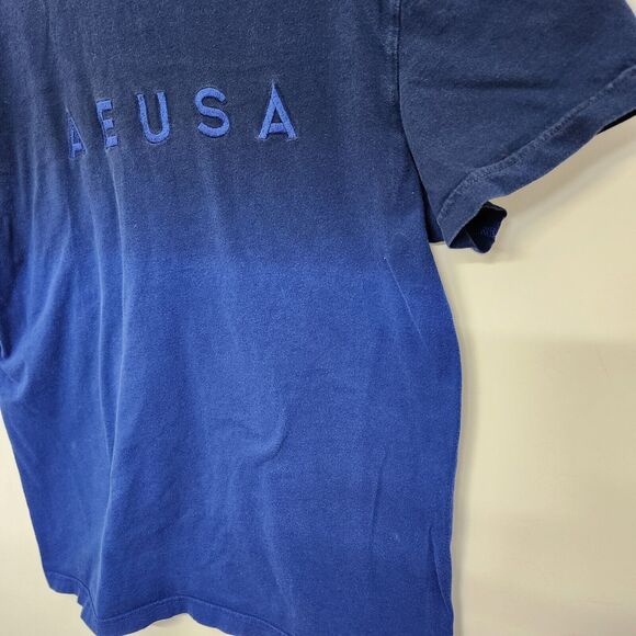 American Eagle AEUSA Embroidered Short Sleeve T-shirt Men's Large 1119 - Picture 6 of 8